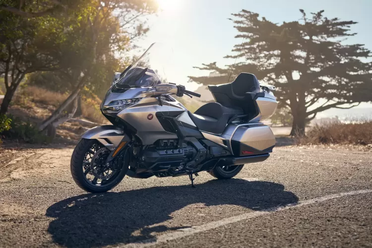 Gold Wing Tour Silver 2025 Action